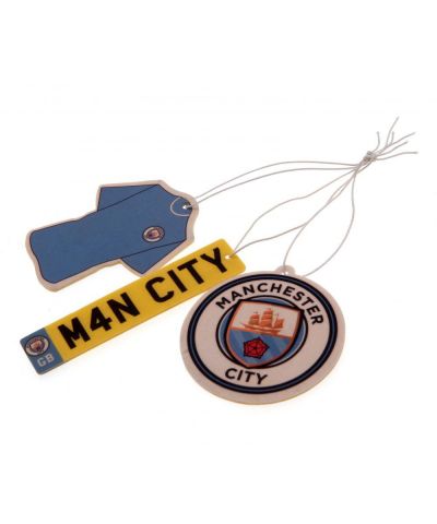 Manchester City FC 3pk Air Freshener