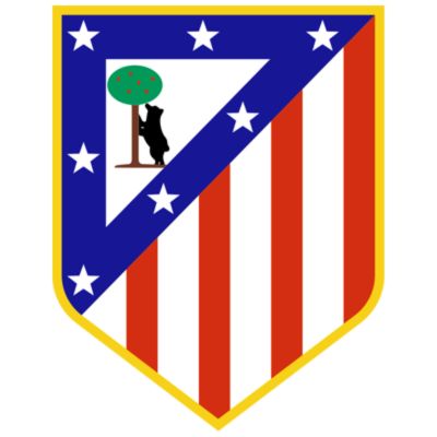 Atletico Madrid FC Football Team Logo