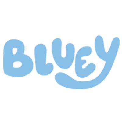 Bluey TV Series Logo