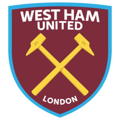 West Ham United FC Football Team Logo