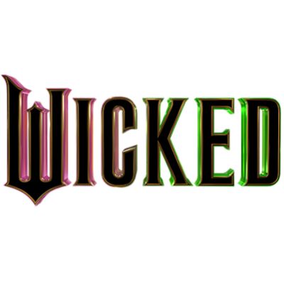 Wicked Film Movie Logo