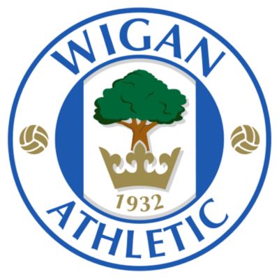Wigan Athletic FC Football Team Logo